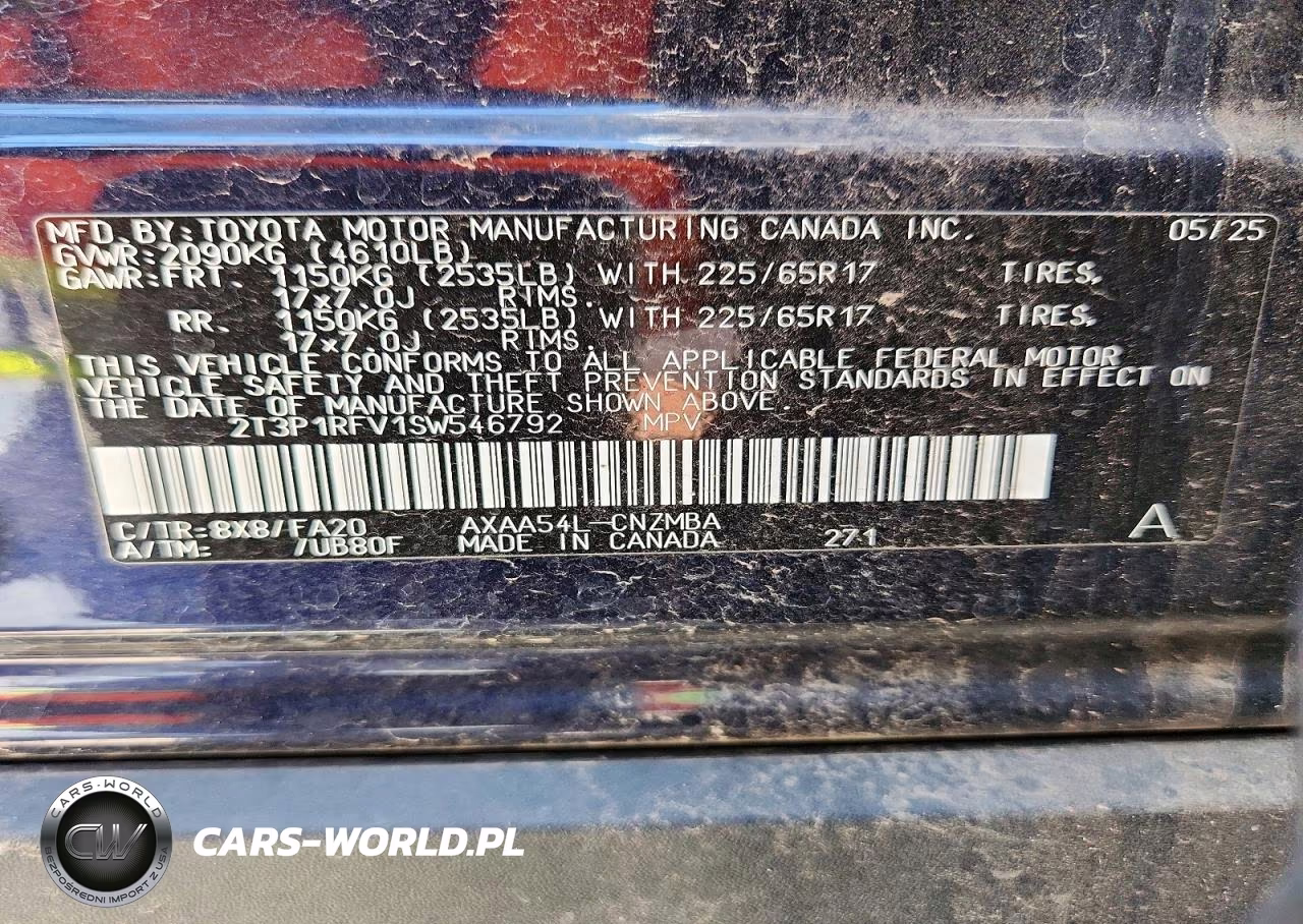 2025 Toyota Rav4 Xle VIN:2T3P1RFV1SW546792 - 12