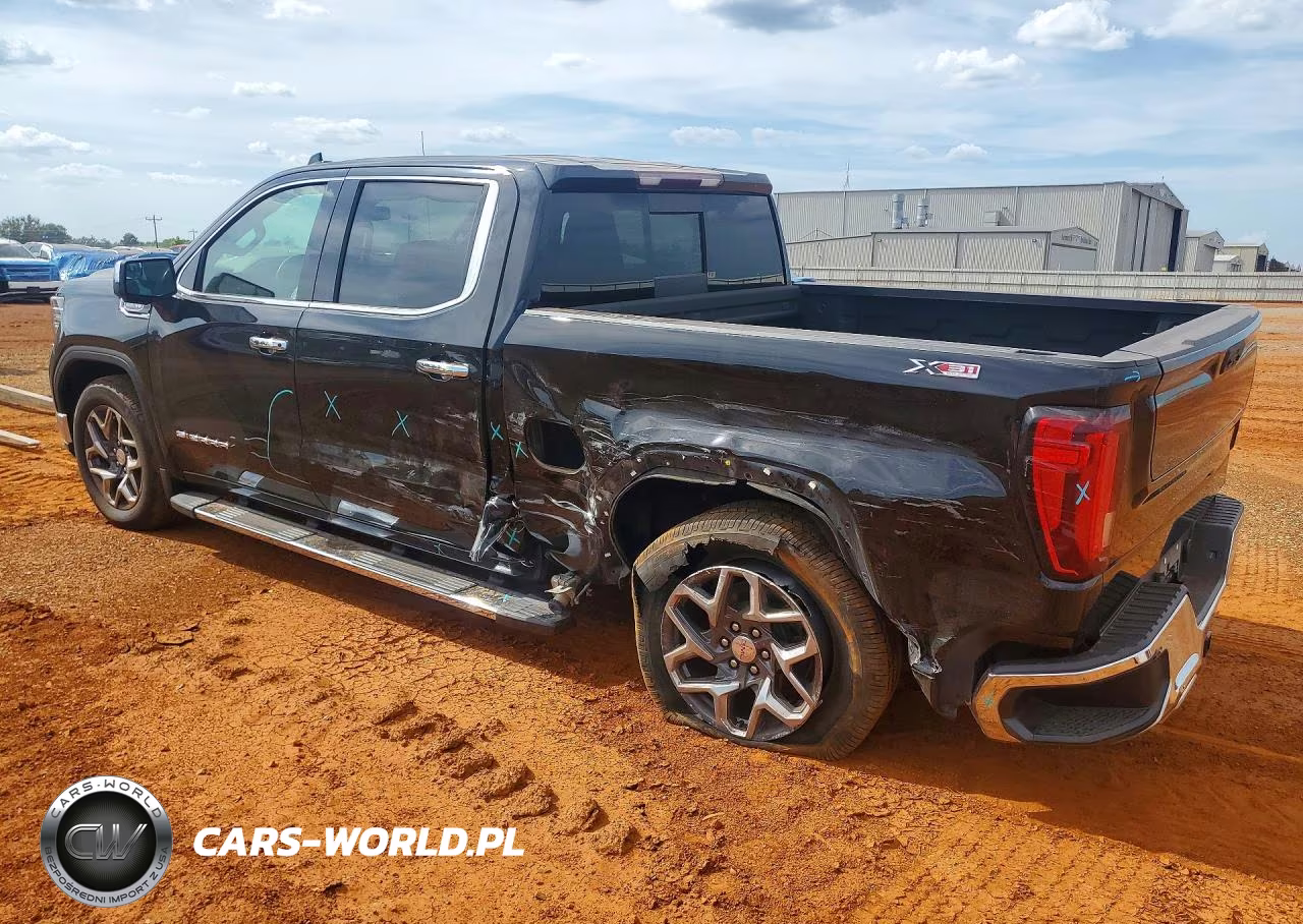 2022 GMC Sierra K1500 Slt VIN:1GTUUDED1NZ634333 - 2