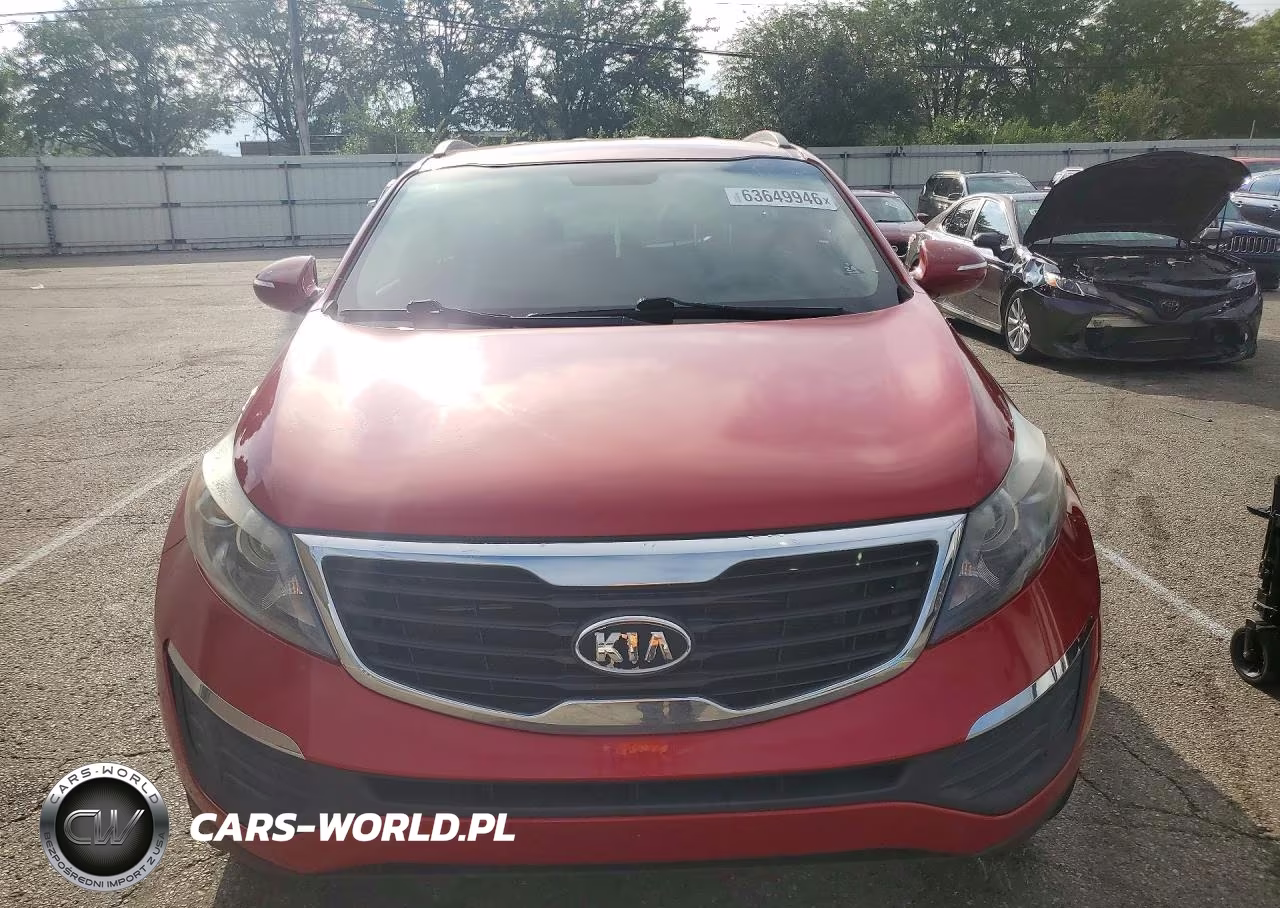 2012 Kia Sportage Lx VIN:KNDPBCA28C7233369 - 5