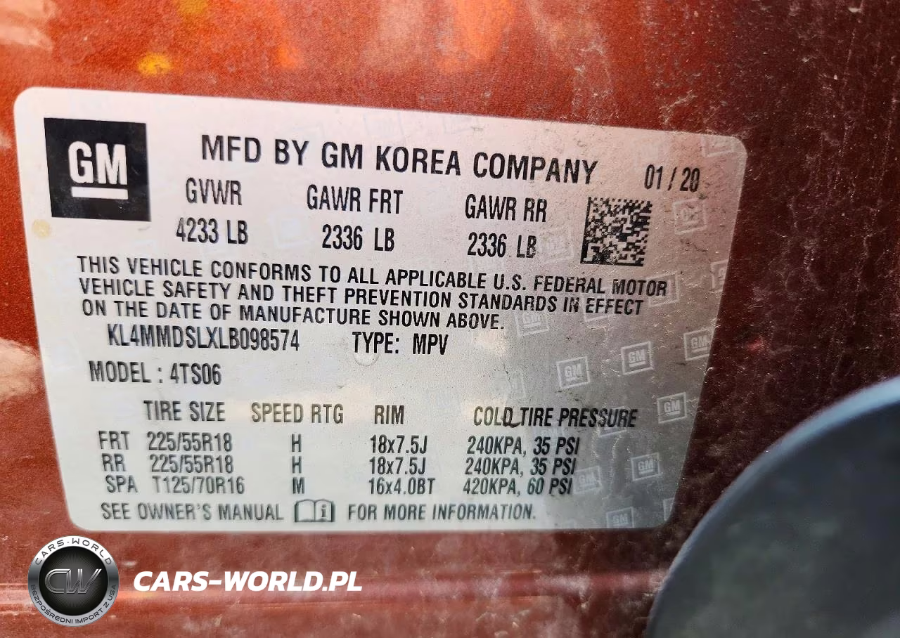 2020 Buick Encore Gx Select VIN:KL4MMDSLXLB098574 - 12