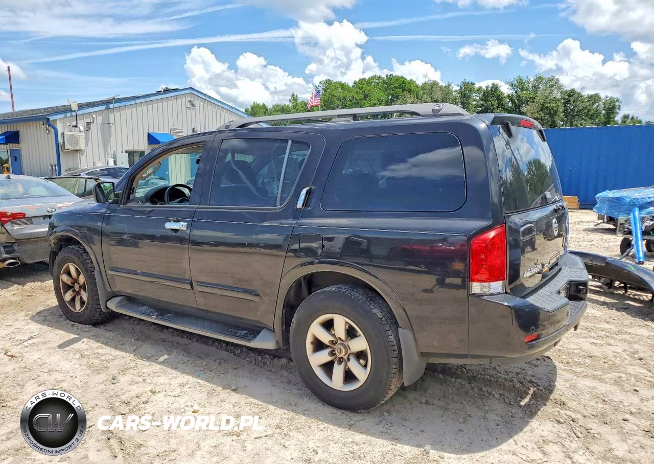 2012 Nissan Armada Sv VIN:5N1BA0ND6CN612398 - 2