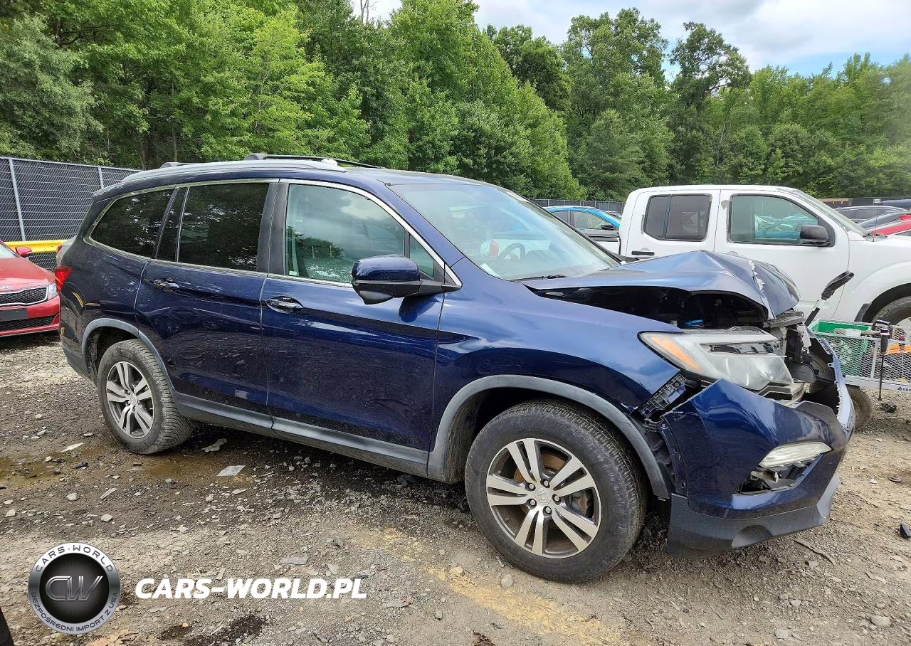 2017 Honda Pilot Exl VIN:5FNYF6H53HB025542 - 4