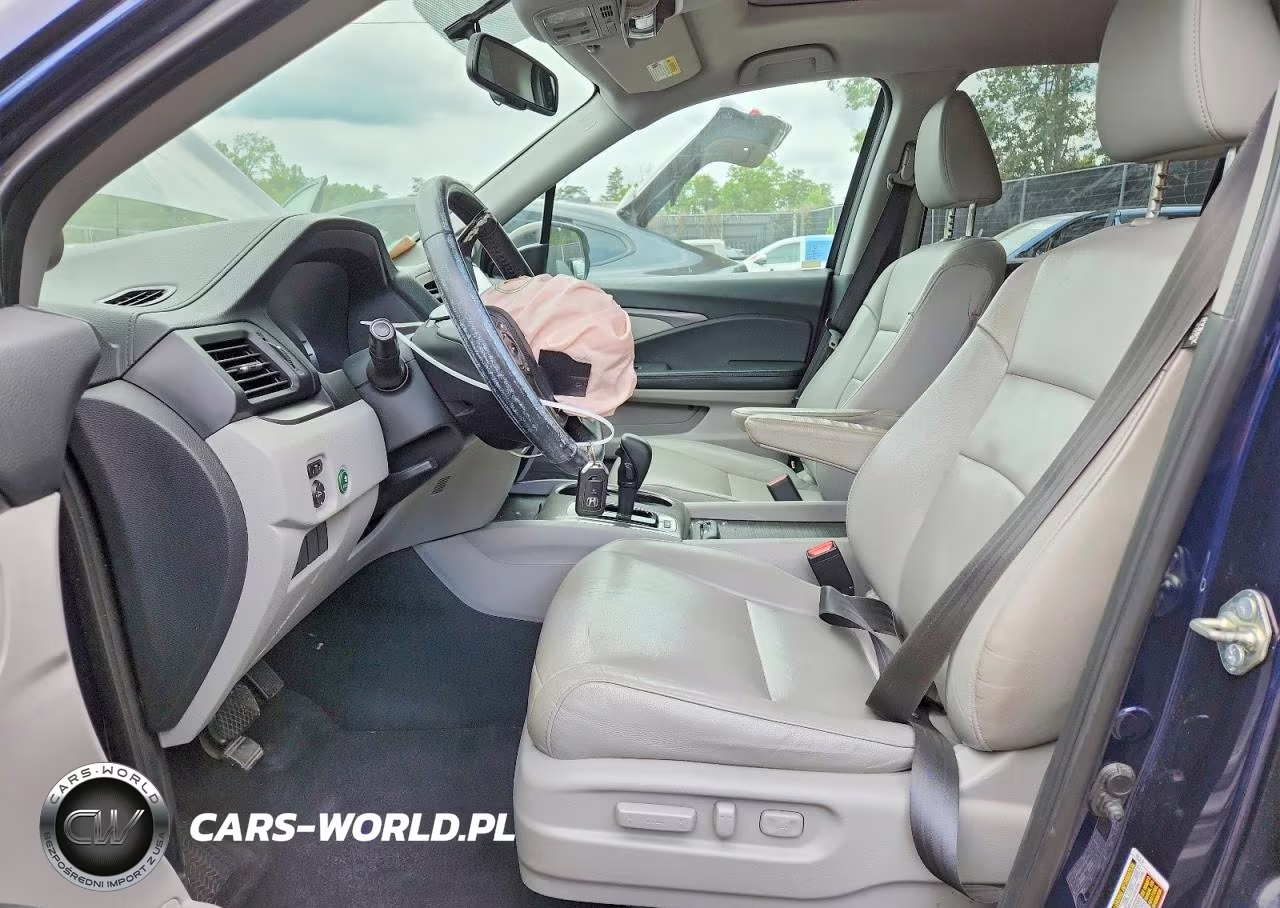 2017 Honda Pilot Exl VIN:5FNYF6H53HB025542 - 7
