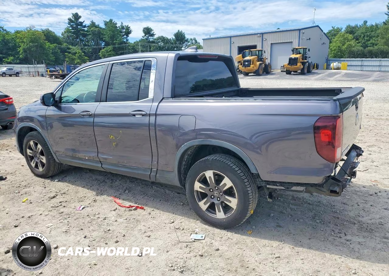 2017 Honda Ridgeline Rtl VIN:5FPYK3F60HB003995 - 2