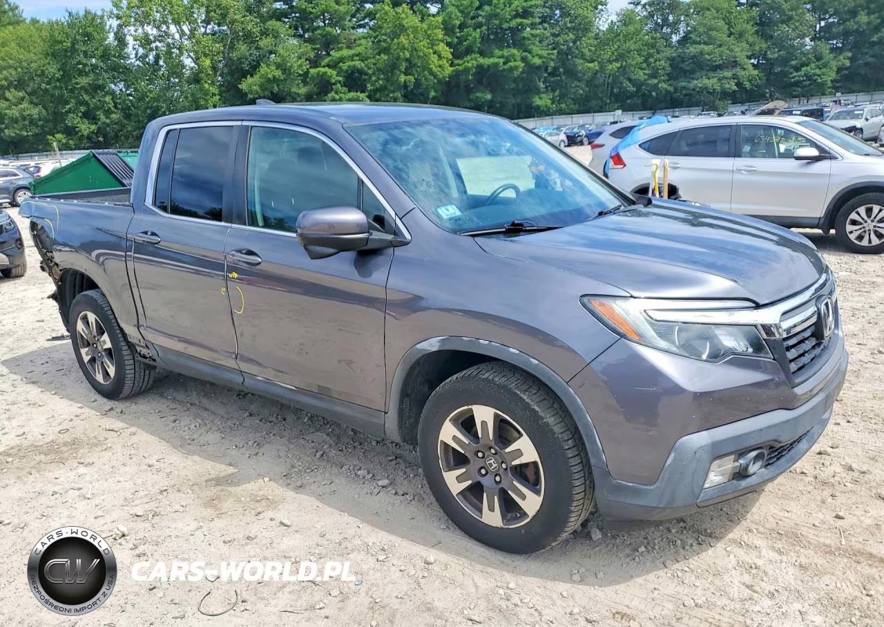 2017 Honda Ridgeline Rtl VIN:5FPYK3F60HB003995 - 4