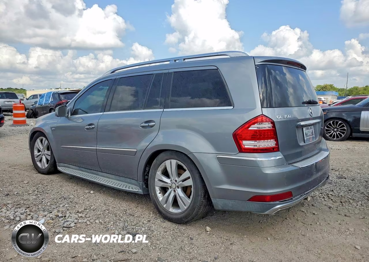 2012 Mercedes-Benz Gl 350 Bluetec VIN:4JGBF2FE0CA778279 - 2