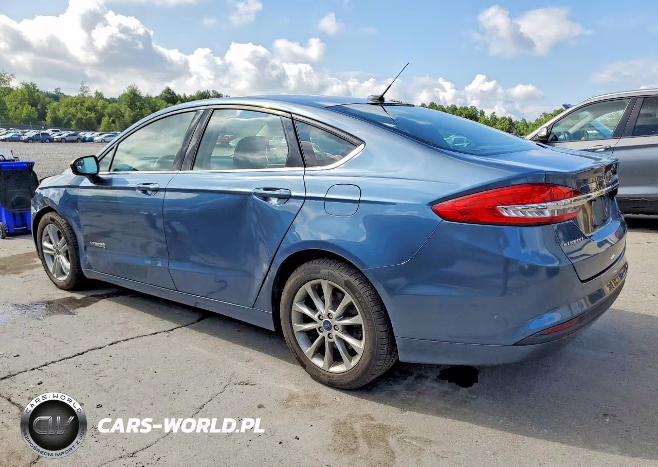 2018 Ford Fusion Se Hybrid VIN:3FA6P0LU4JR275883 - 2