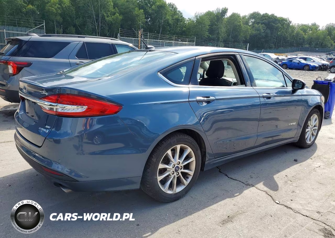 2018 Ford Fusion Se Hybrid VIN:3FA6P0LU4JR275883 - 3