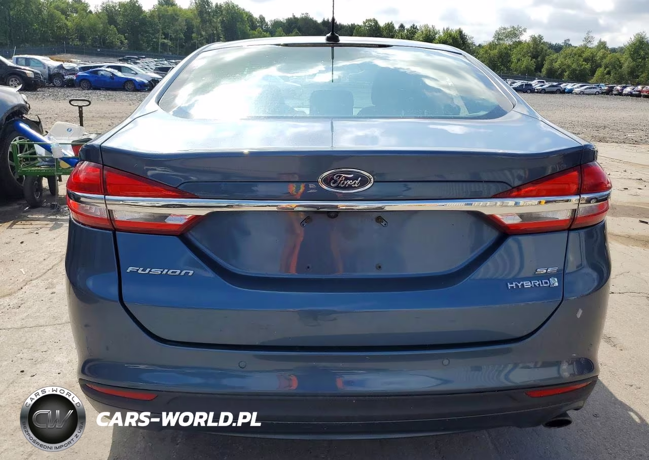 2018 Ford Fusion Se Hybrid VIN:3FA6P0LU4JR275883 - 6