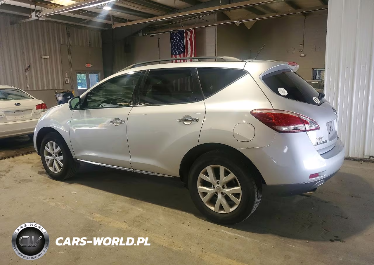 2012 Nissan Murano S VIN:JN8AZ1MW4CW222870 - 2