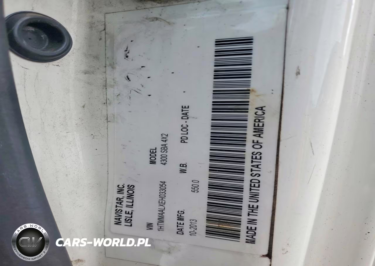 2014 International 4300 Box Truck VIN:1HTMMAALXEH033054 - 13