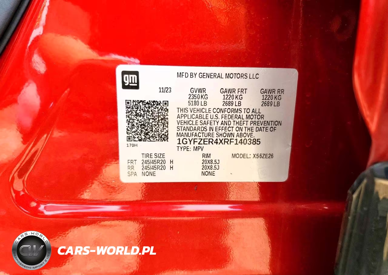 2024 Cadillac Xt4 Sport VIN:1GYFZER4XRF140385 - 14