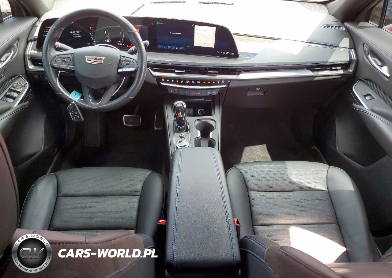 2024 Cadillac Xt4 Sport VIN:1GYFZER4XRF140385 - 8
