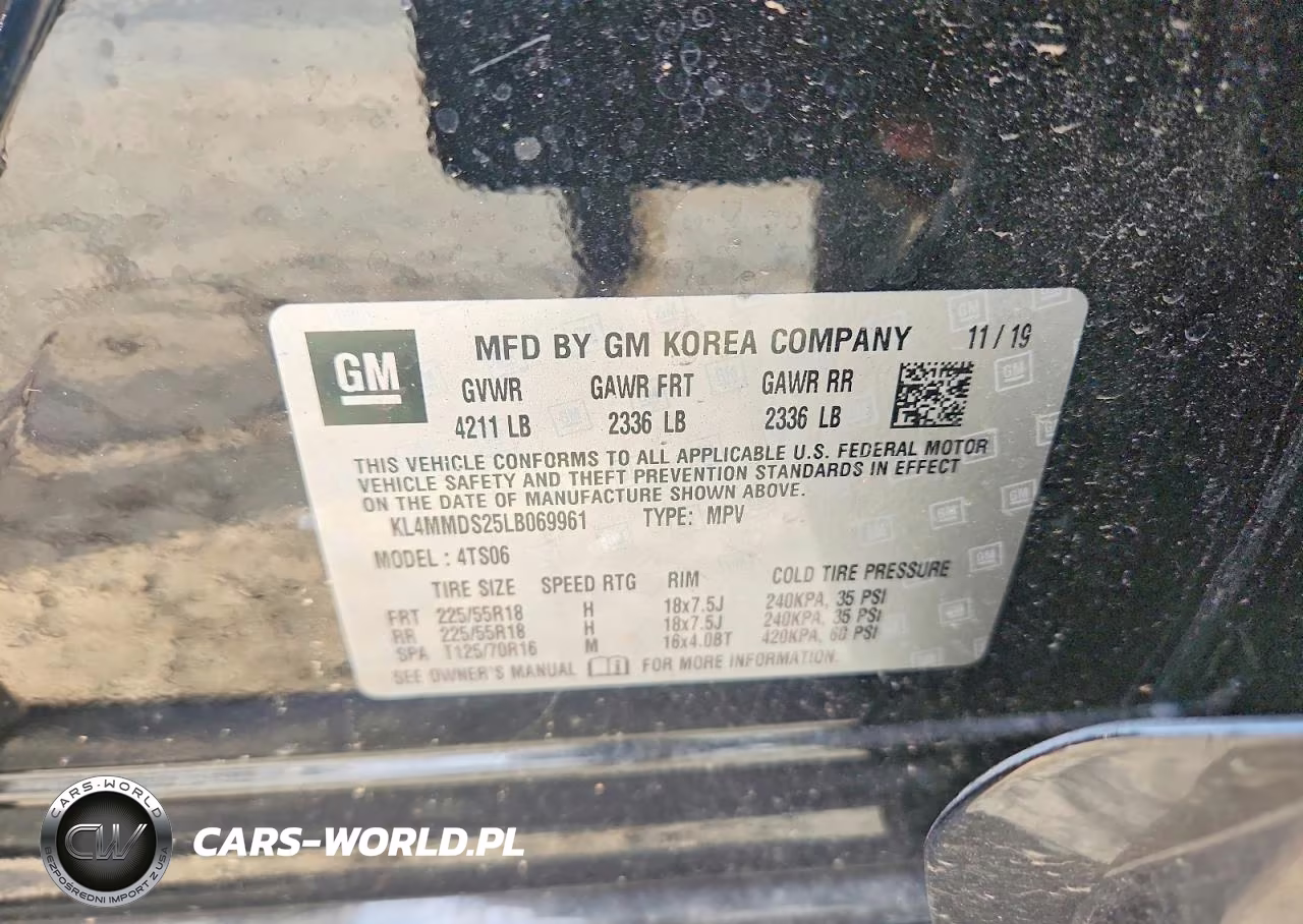 2020 Buick Encore Gx Select VIN:KL4MMDS25LB069961 - 12