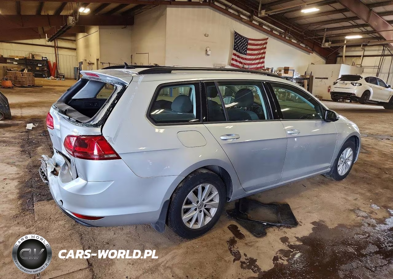 2016 Volkswagen Golf Sportwagen S VIN:3VWC17AU3GM509489 - 3