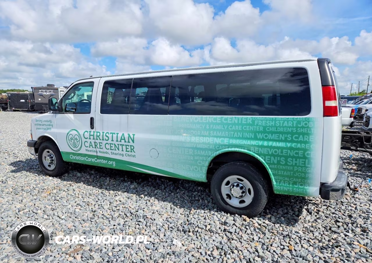 2016 Chevrolet Express G3500 Lt VIN:1GAZGPFGXG1238077 - 2
