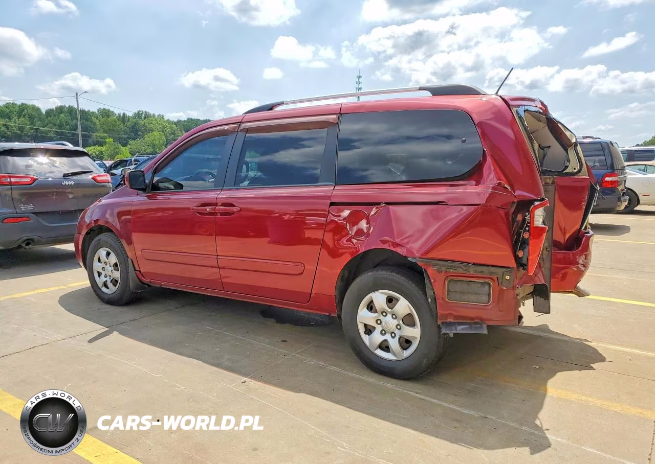 2010 Kia Sedona Lx VIN:KNDMG4C39A6359338 - 2