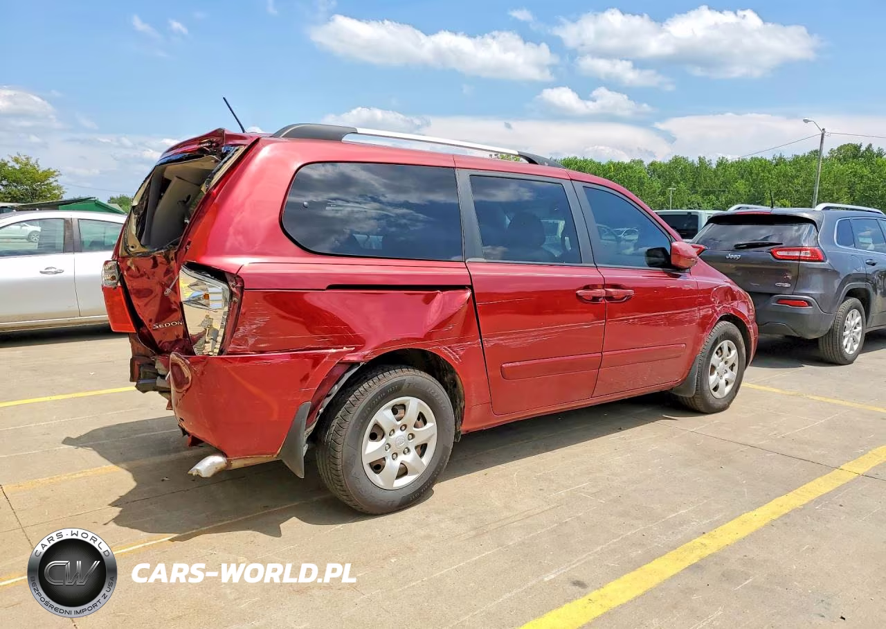 2010 Kia Sedona Lx VIN:KNDMG4C39A6359338 - 3