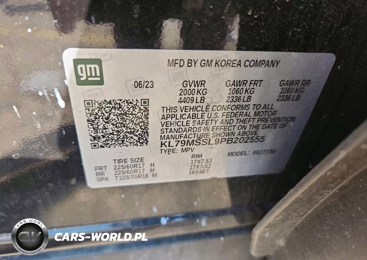 2023 Chevrolet Trailblazer Activ VIN:KL79MSSL9PB202555 - 13