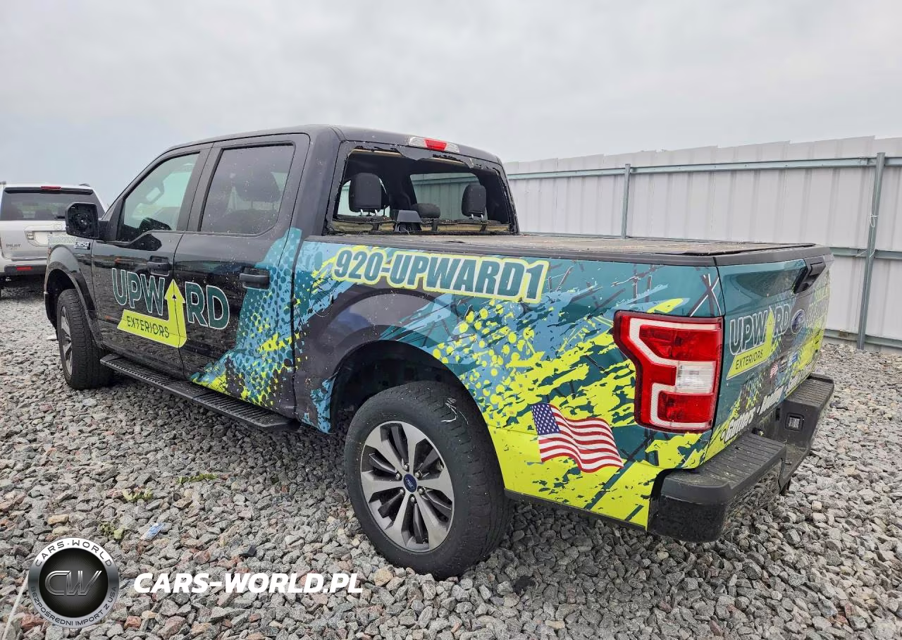 2019 Ford F150 Supercrew VIN:1FTEW1EPXKFC04577 - 2