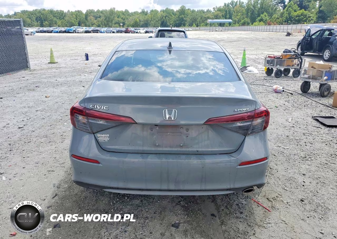 2025 Honda Civic Sport VIN:2HGFE2F51SH570079 - 6