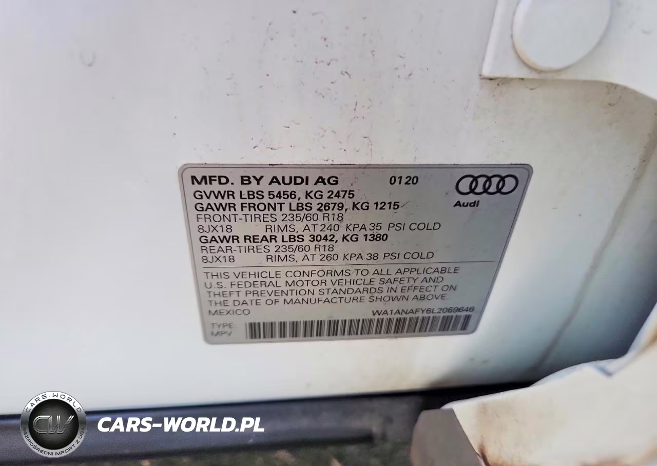 2020 Audi Q5 Premium VIN:WA1ANAFY6L2059646 - 13
