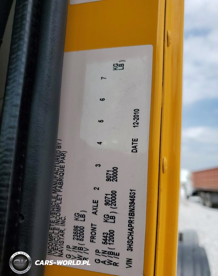 2011 International 9900 9900I VIN:3HSCHAPR1BN394531 - 10