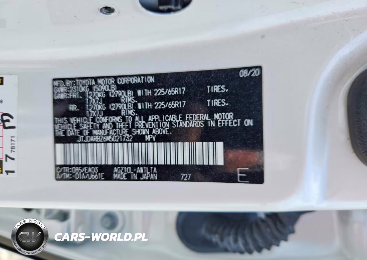 2021 Lexus Nx 300 Base VIN:JTJDARBZ6M5021732 - 14