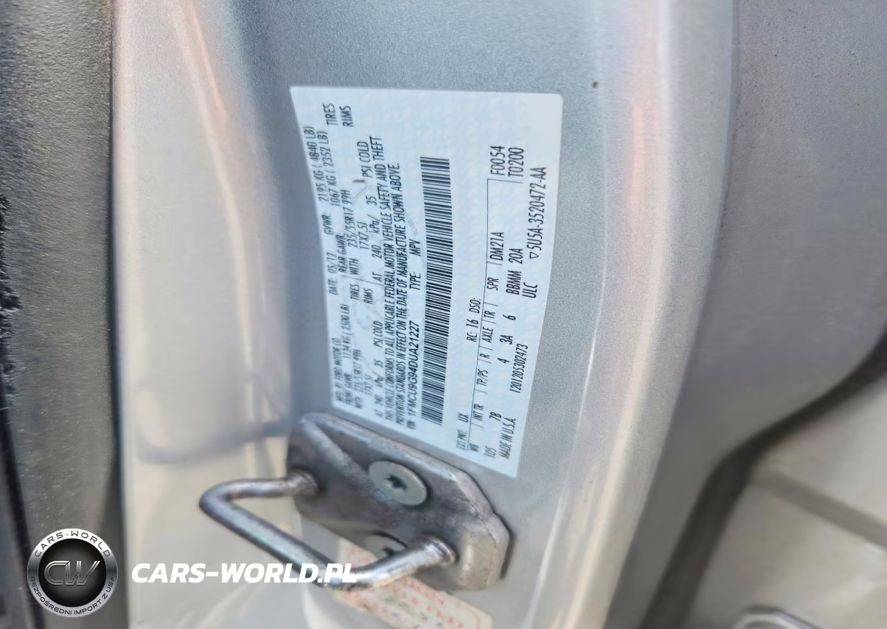 2013 Ford Escape Se VIN:1FMCU9G94DUA21227 - 13