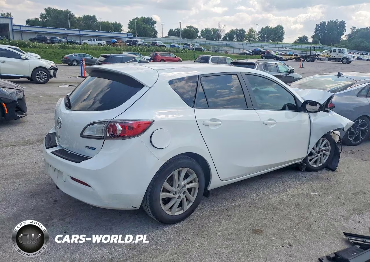 2012 Mazda 3 I VIN:JM1BL1M7XC1653673 - 3