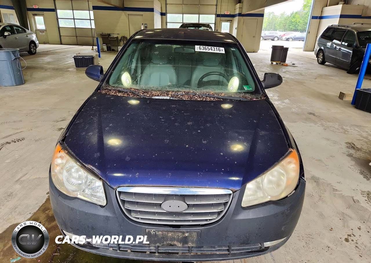 2010 Hyundai Elantra Gls VIN:KMHDU4ADXAU014895 - 5