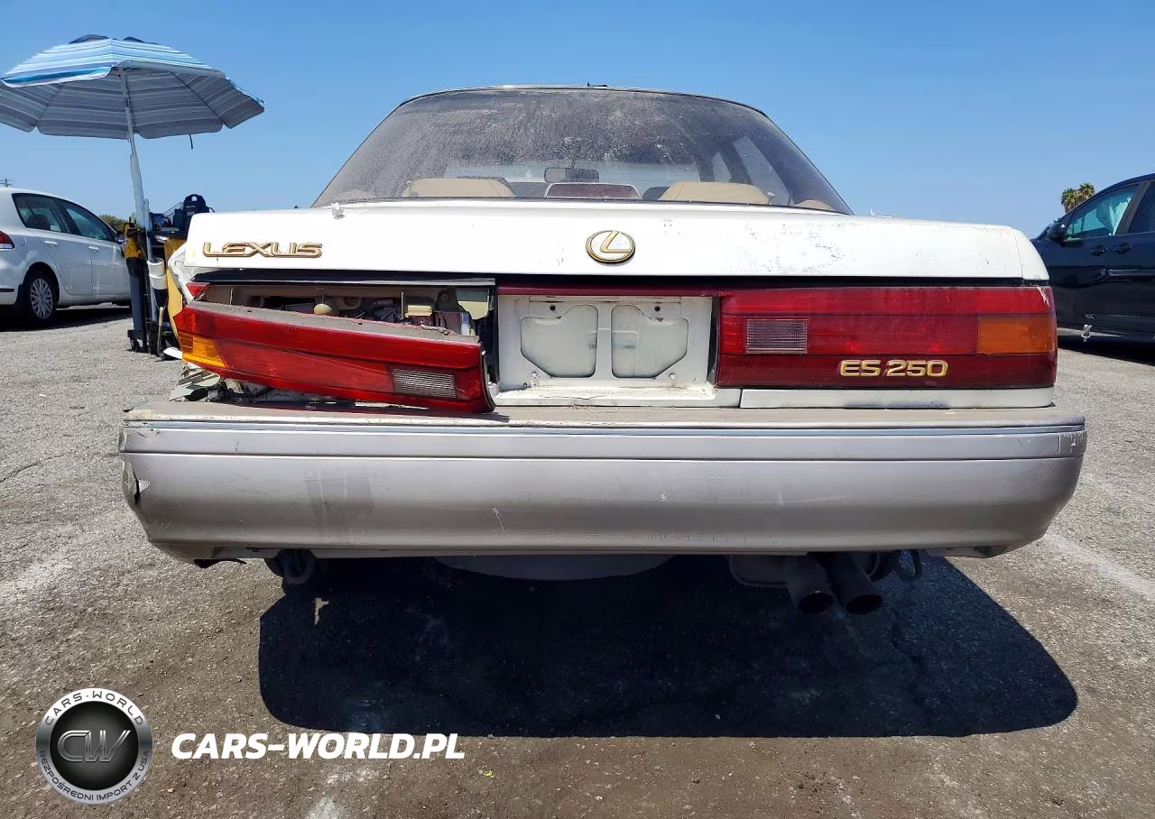 1990 Lexus Es 250 Base VIN:JT8VV22T7L0115353 - 6