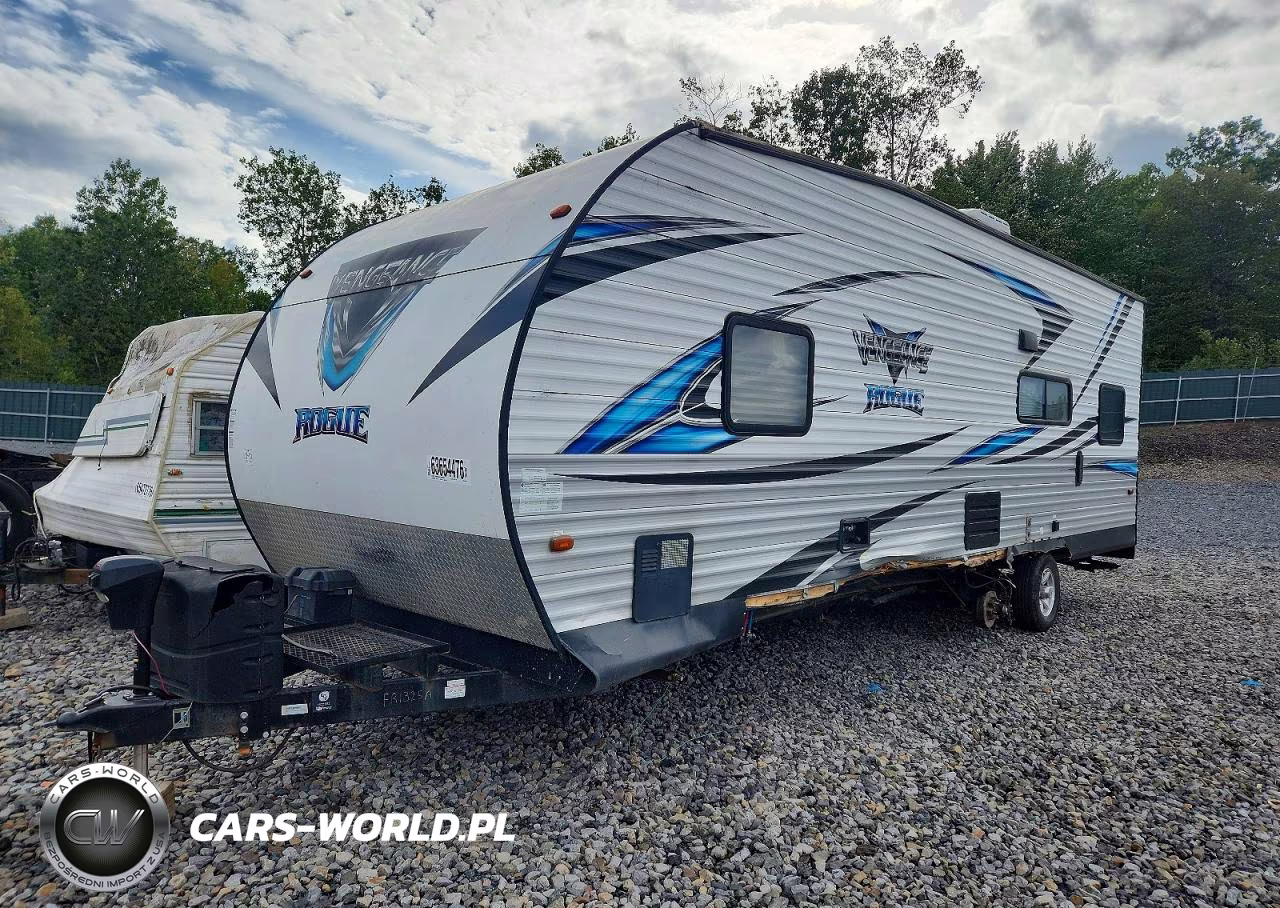 2018 Forest River Vengeance Camper VIN:5ZT2VGPB3J1000384 - 2