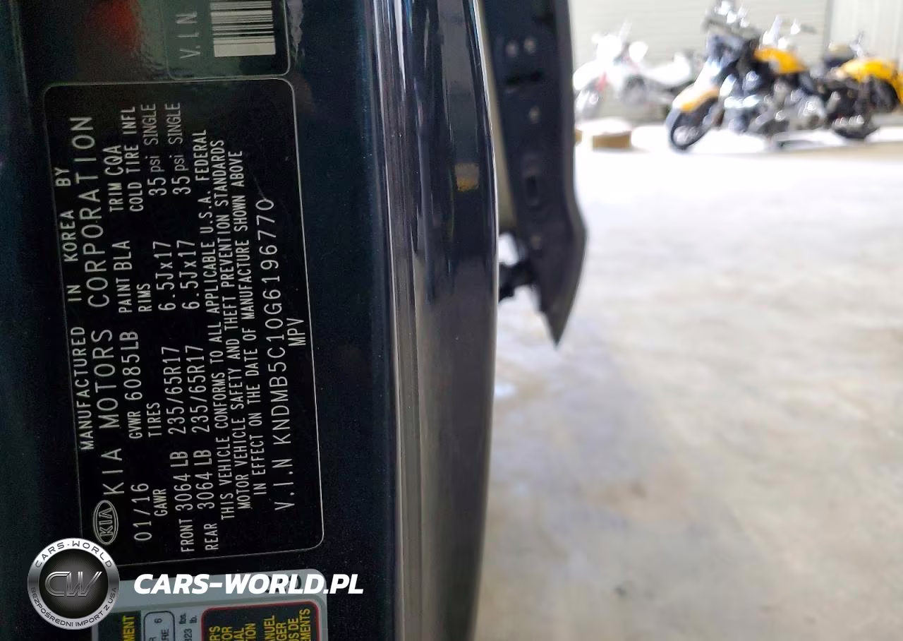 2016 Kia Sedona Lx VIN:KNDMB5C10G6196770 - 14