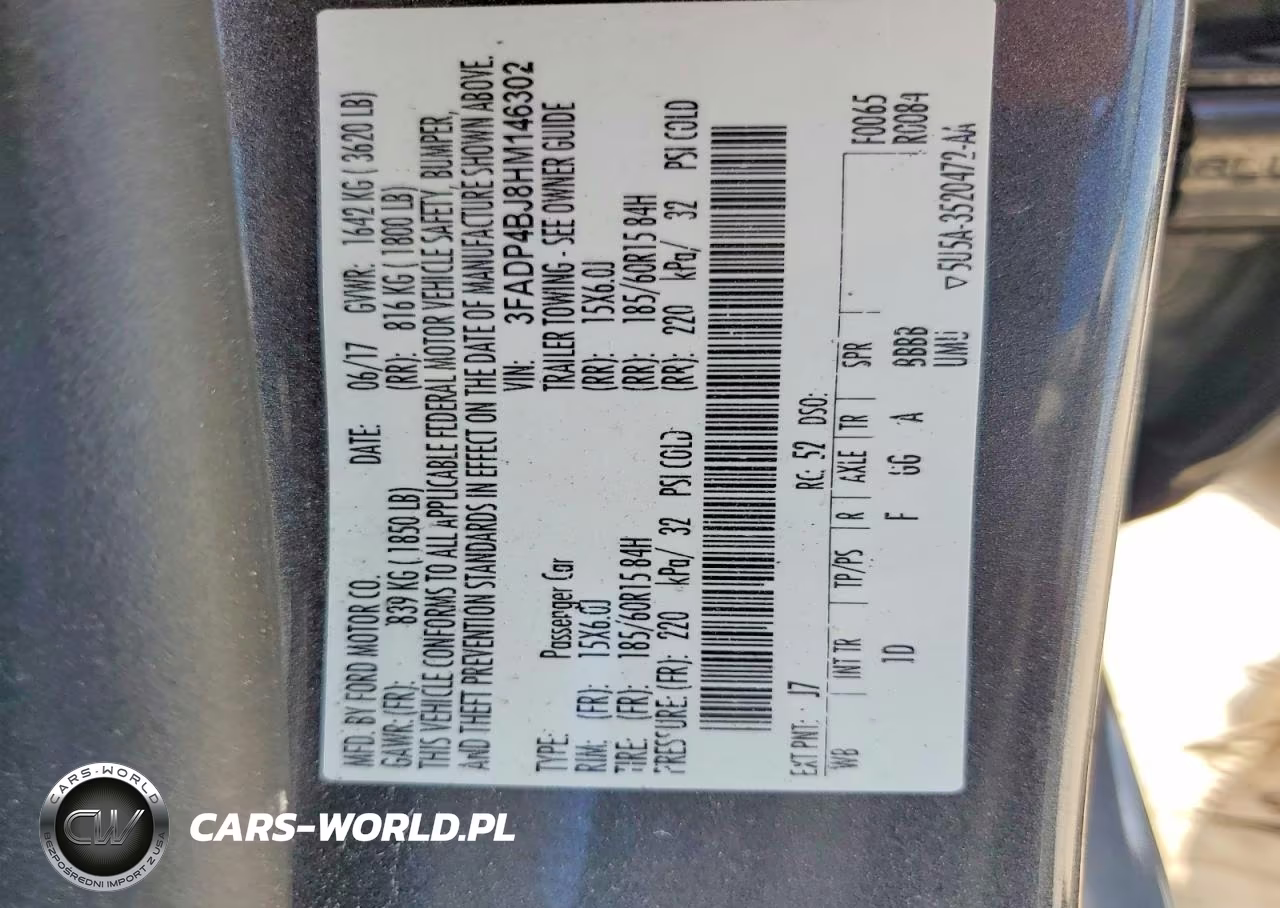 2017 Ford Fiesta Se VIN:3FADP4BJ8HM146302 - 12