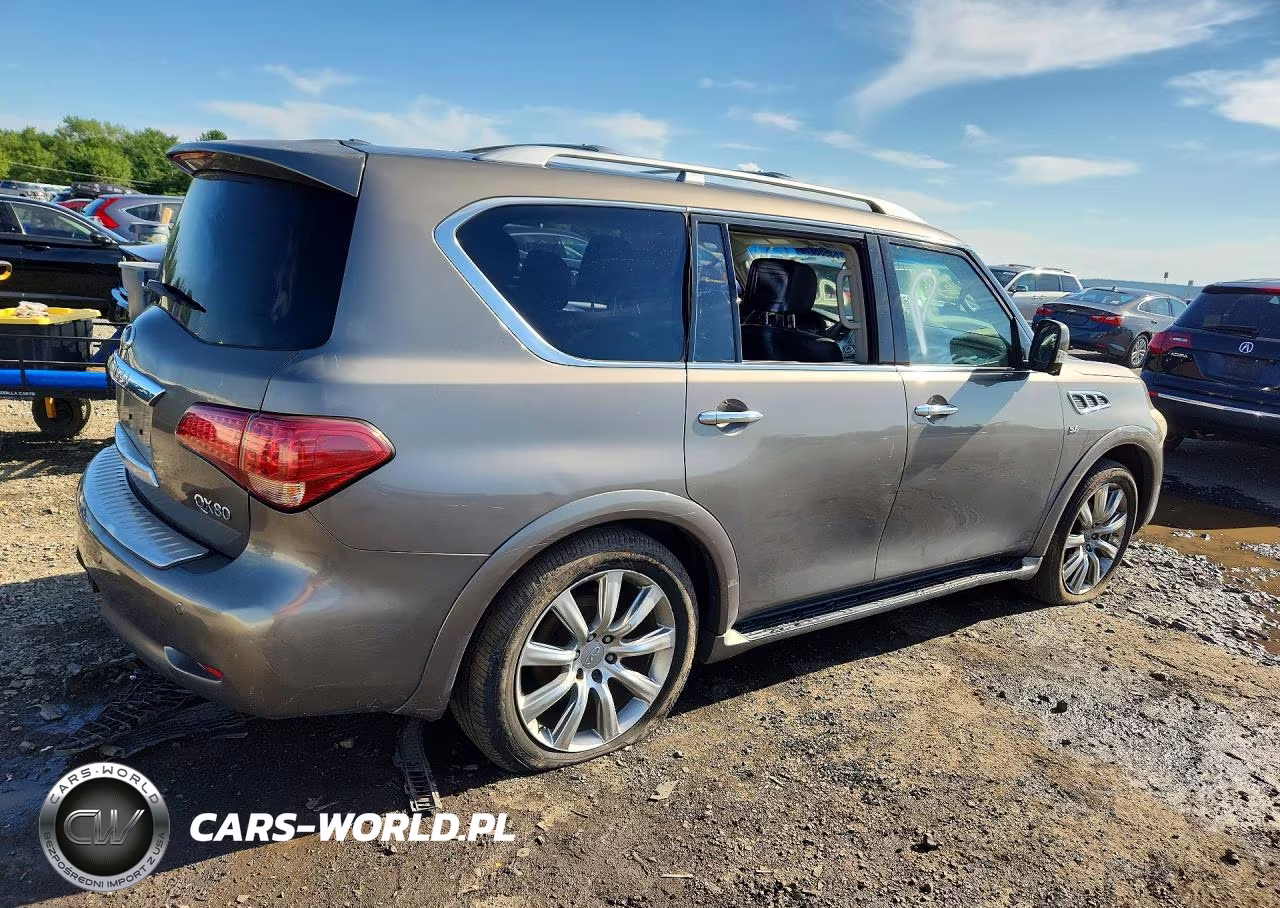 2014 Infiniti Qx80 Base VIN:JN8AZ2NC8E9350766 - 3