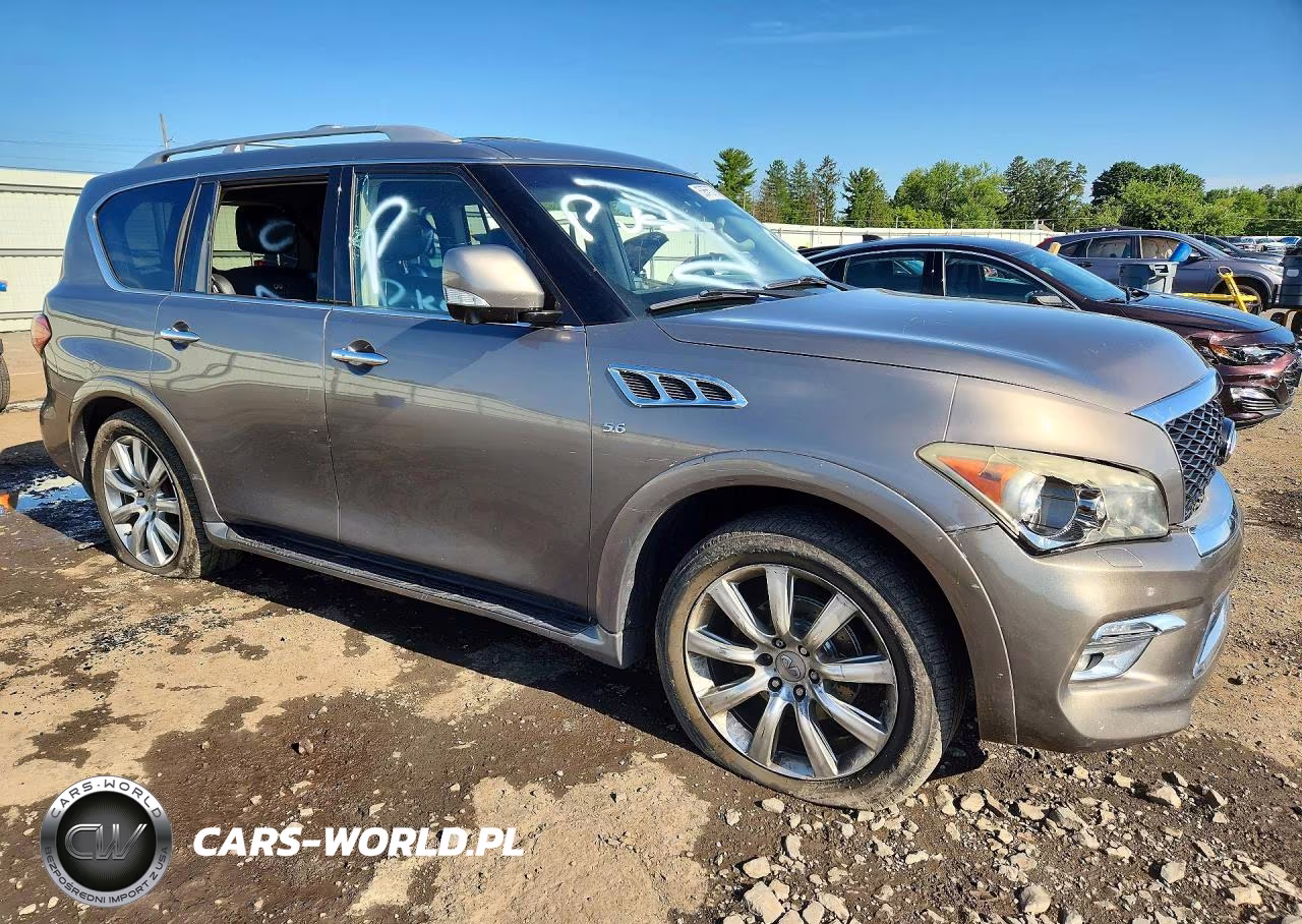 2014 Infiniti Qx80 Base VIN:JN8AZ2NC8E9350766 - 4