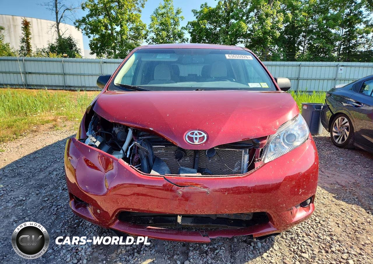 2016 Toyota Sienna Le VIN:5TDKK3DC5GS699979 - 5