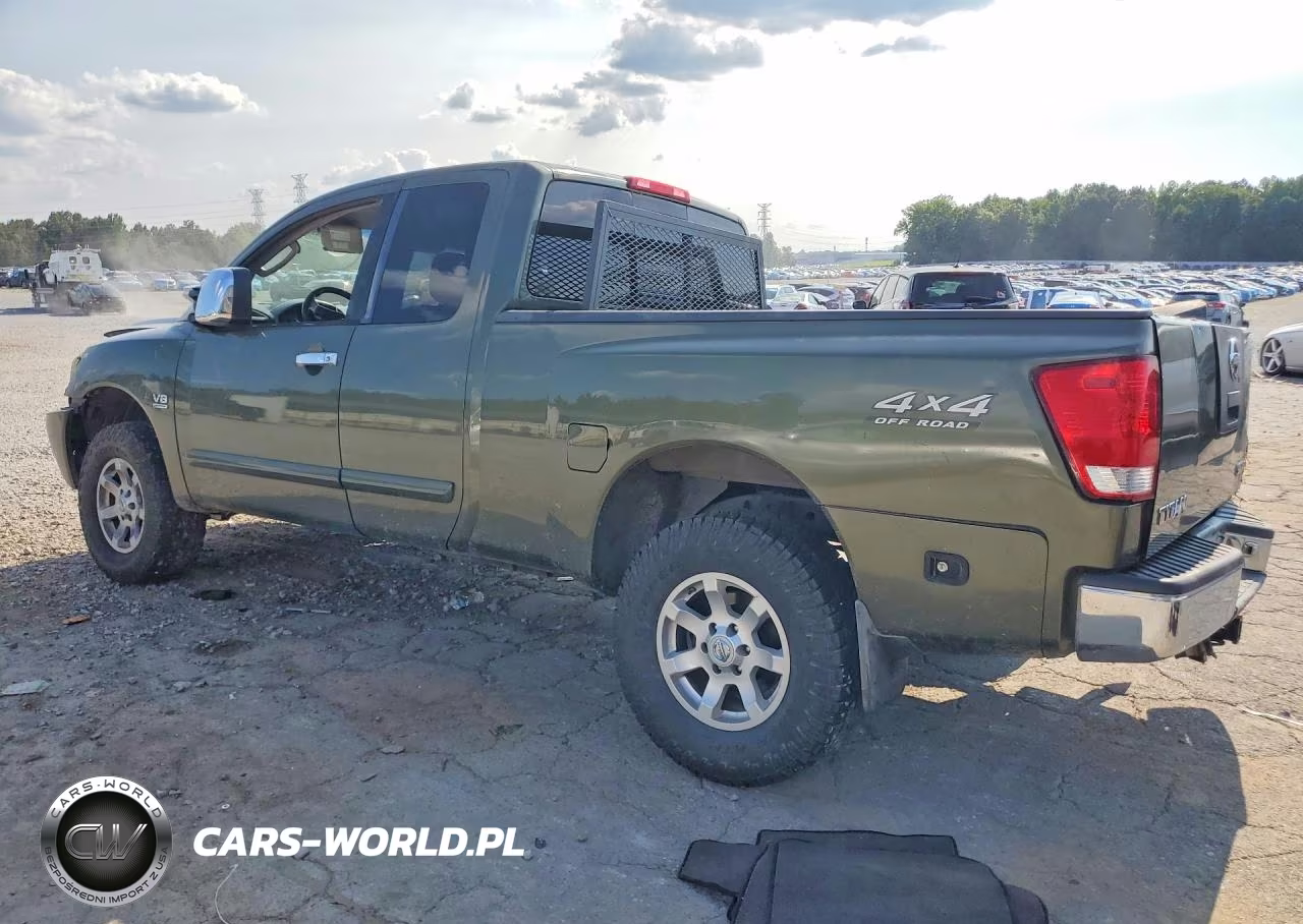 2004 Nissan Titan Xe VIN:1N6AA06B44N569465 - 2