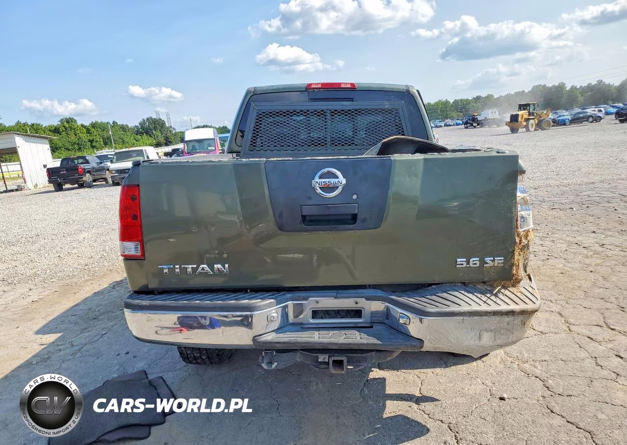 2004 Nissan Titan Xe VIN:1N6AA06B44N569465 - 6