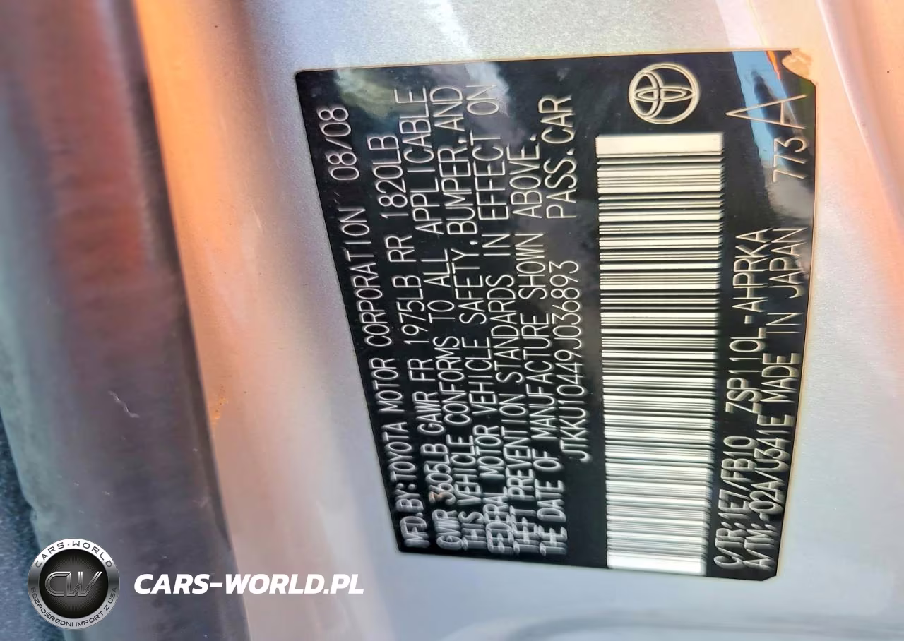 2009 Scion Xd Base VIN:JTKKU10449J036893 - 12