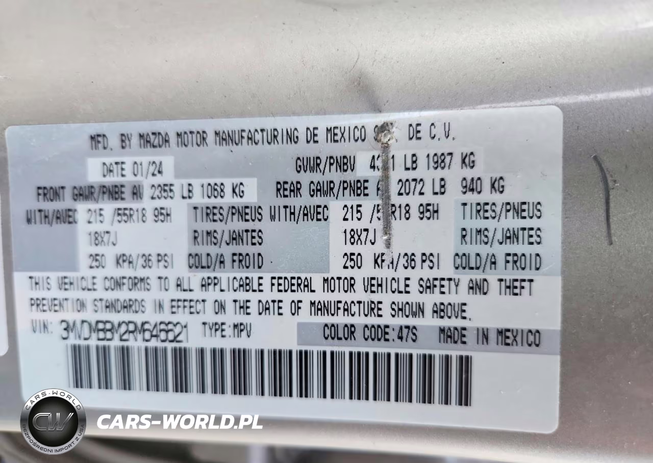 2024 Mazda Cx-30 Select VIN:3MVDMBBM2RM646621 - 13