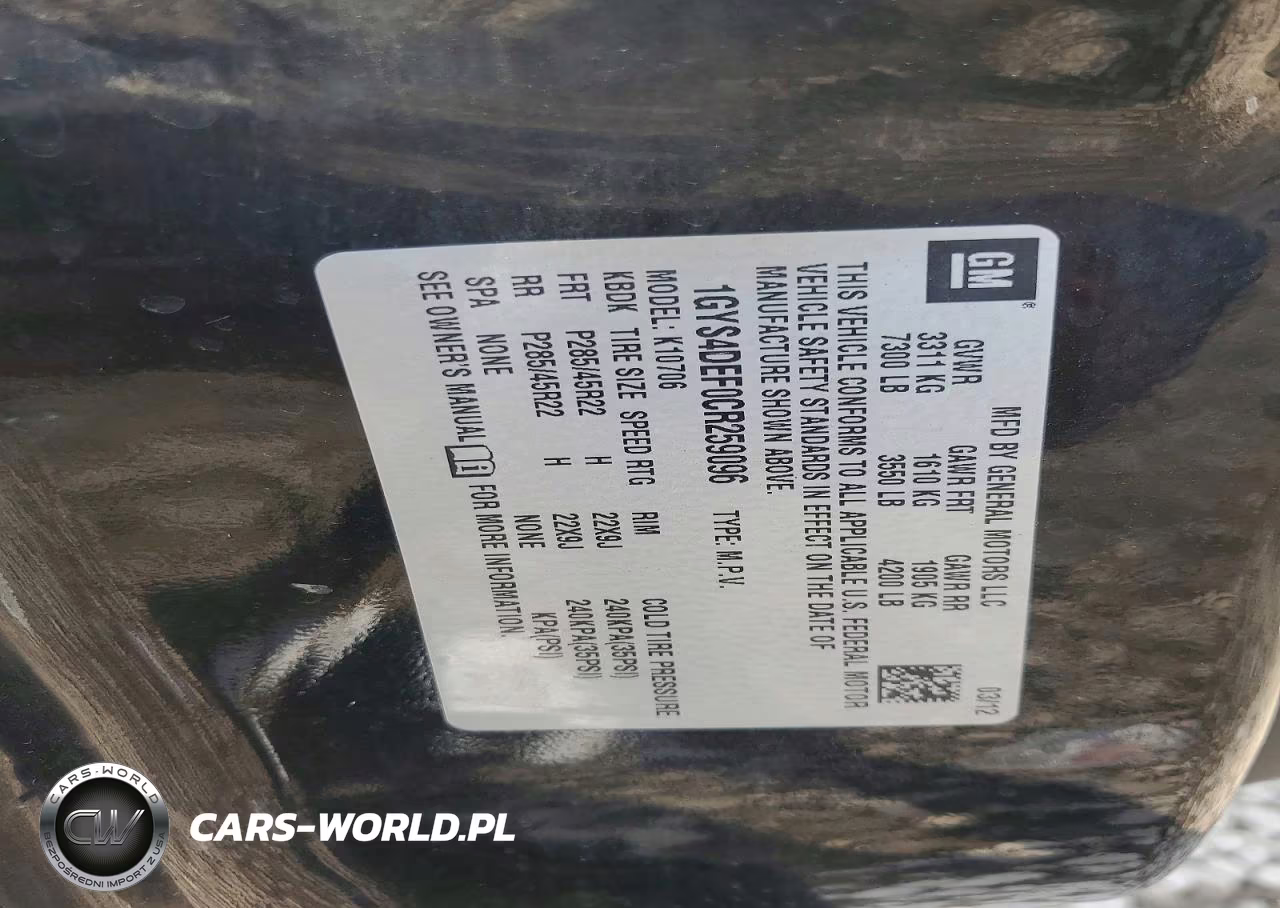 2012 Cadillac Escalade Platinum VIN:1GYS4DEF0CR259096 - 13