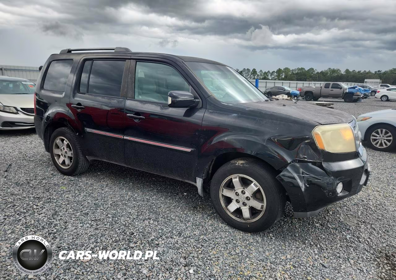 2009 Honda Pilot Touring VIN:5FNYF38829B008127 - 4