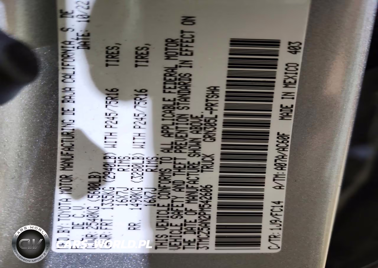 2023 Toyota Tacoma Sr5 V6 VIN:3TMCZ5AN2PM542606 - 12