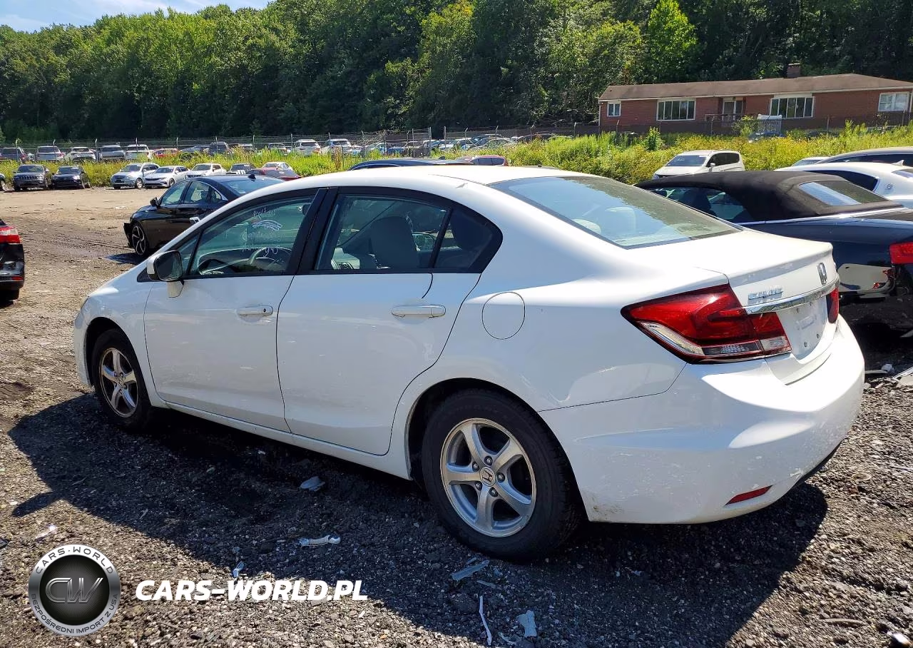 2014 Honda Civic Natural Gas VIN:19XFB5F54EE000246 - 2
