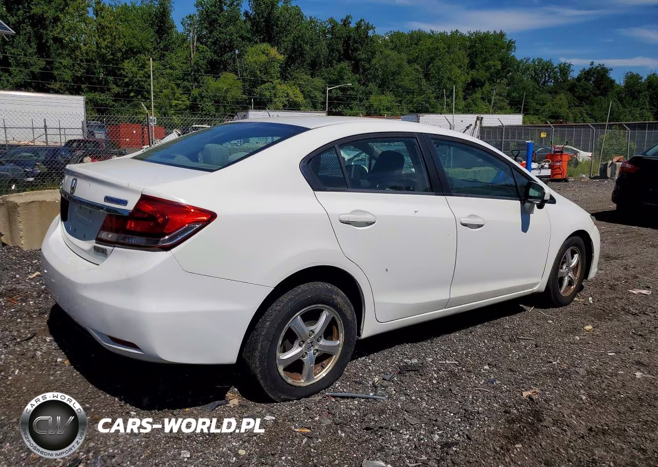 2014 Honda Civic Natural Gas VIN:19XFB5F54EE000246 - 3