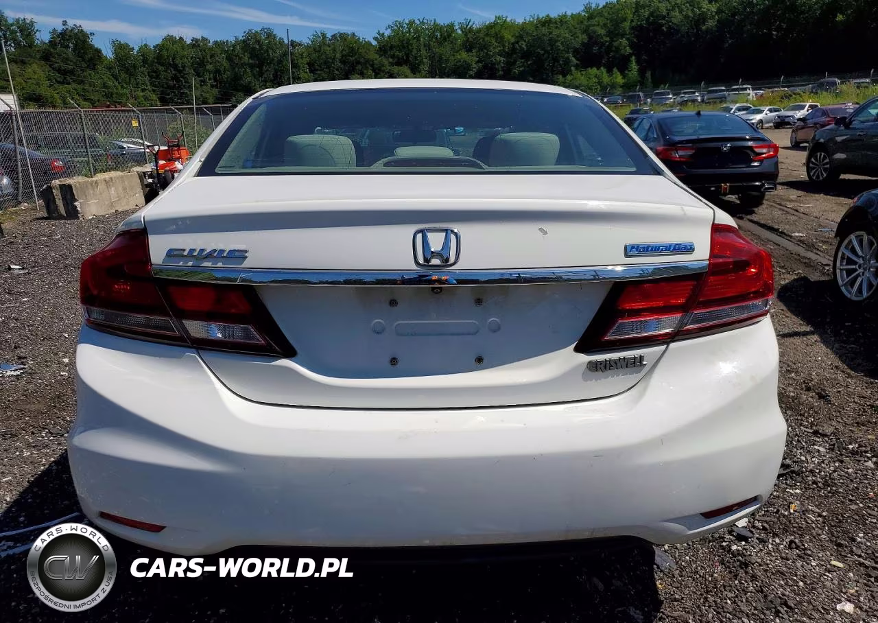 2014 Honda Civic Natural Gas VIN:19XFB5F54EE000246 - 6