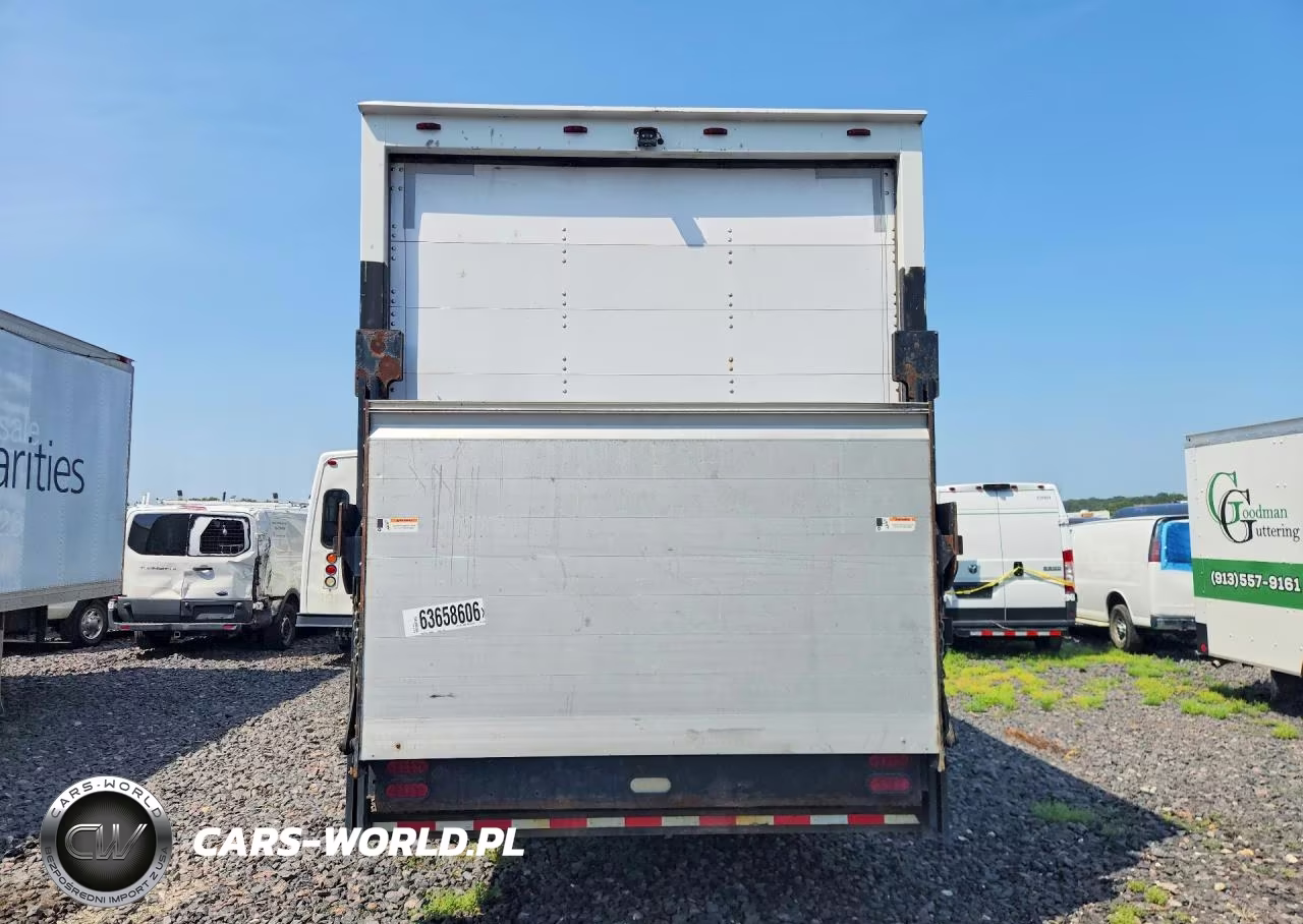 2009 Isuzu Npr Delivery Truck VIN:JALB4W16197400896 - 6