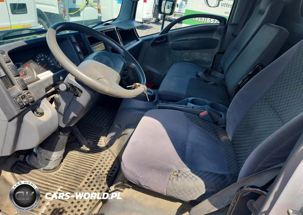 2009 Isuzu Npr Delivery Truck VIN:JALB4W16197400896 - 7